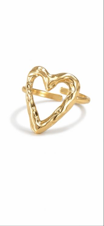 Lovely ring goud en zilver (goud)