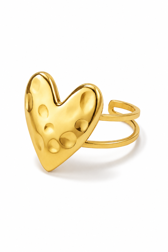 Lovely ring goud en zilver (goud)